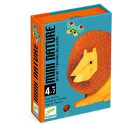 Djeco Jeu de société Jeu de 7 familles Mini Nature Multicolore 4 ans et plus