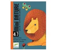 Jeu de 7 familles Mini Nature - DJECO - Jeu de carte - Enfant - Multicolore - 4 ans et plus