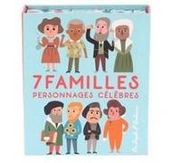 Jeu de 7 familles personnages célèbres