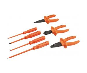 Jeu de 7 outils de base isolés 1000V avec sacoche textile Z-7-PTE SAM OUTILLAGE