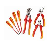 Jeu de 7 outils isoles 1000 volts 3 pinces + 4 tournevis vde SAM - ZTBPJ7