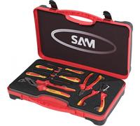Jeu de 3 pinces et 4 tournevis isolés 1000 volts SAM OUTILLAGE - ZTB-J7TI