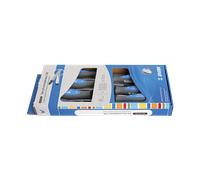 UNIOR 611986 - Juego de 7 destornilladores TBI planos y Phillips en caja de cartón serie 607CS7TBI