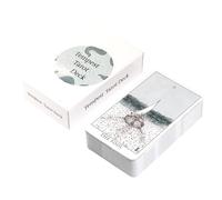 Jeu de 78 cartes de divination de tarot Oracle Tempête pour réunions de famille, divertissement, débutants, astrologie spirituelle, collection de passe-temps, cadeau