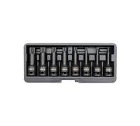 Yato Douilles pour clé à chocs Spline YT-1069 8 pièces Noir