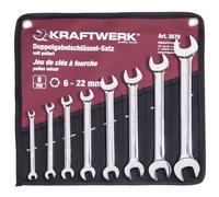Kraftwerk Kraftwerk Clé à fourche double 6 - 22 mm Jeu de 8 -pces. Quantité:1