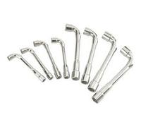 Jeu de 8 clés à pipe débouchées polies 6x6 pans métriques - SAM OUTILLAGE - 94-SDJ8 G