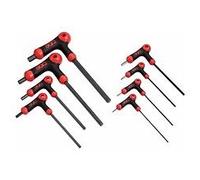 Jeu De 8 Clés Males 6 Pans Spherique A Poignee