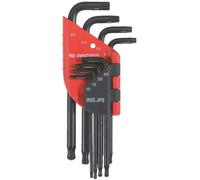 FACOM - Jeux de 8 Clés Mâles Coudées Torx et Resistorx en Étui - 89S.JP8A - Convient à un Usage Professionnel - Matériau Durable de Qualité - Sélection Rapide de la Dimension