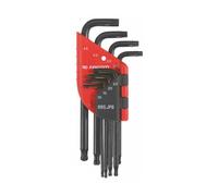 Jeu de 8 clés mâles Torx en étui FACOM - 10-15-20-25-27-30-40-45 mm - 89S.JP8APB