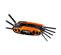 Jeu de 8 clés mâles Torx sur monture NEO TOOLS 09-573