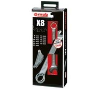 Jeu de 8 clés mixtes 8 à 24 mm Mob 9000000101