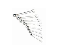 SAM Outillage – Jeu de clés mixtes à cliquet 50CJ8 19 – 8 clés 8–19 mm
