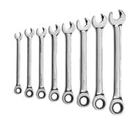 Jeu de 8 clés mixtes à serrage rapide et à cliquet MAKITA B-65523