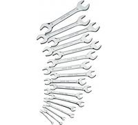 Jeu de 8 clés plates doubles à fourches ouvertures 6 à 22 mm 10N-J8NP SAM OUTILLAGE