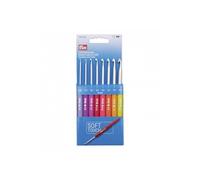 Prym Crochet pour laine – Set manche souple – Multicolore – Taille unique