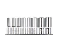 Jeu de 8 douilles longues Spline 1/2 NEO TOOLS 08-650