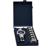 Jeu de 8 filières HSSG DIN 223B Exact 70418 métrique M3, M4, M5, M6, M8, M10, M12 8 pièces