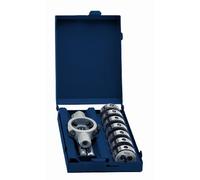 Jeu de 8 filières HSSG DIN 223B Exact 70418 métrique M3, M4, M5, M6, M8, M10, M12 8 pièces