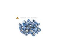 Jeu de 8 galets POLINI 25x17mm, 14g, coloris rouge n/a