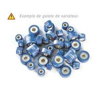 Jeu de 8 galets POLINI 25x17mm, 14g, coloris rouge n/a