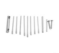 Jeu de 8 Lames Kalimba Acier pour Remplacement | Acier minerai, son clair, expérience musicale fluide, remplacement idéal, durable