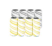 Jeu de 8 rouleaux pour nettoyeur de sols électrique Karcher FC7 FC5 FC3 FC3D 2.055-007.0 - 2.055-006.0