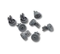 Whirlpool Roulettes panier inférieur lave-vaisselle 481252888112 – Jeu de 8