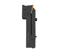 Jeu de 9 burins rotatifs 20 x 20 mm - Barre de forage - Plaque de coupe transversale en carbure - Support de serrage