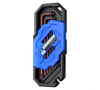 Jeu de 9 clés à douille manuelles en forme de L pour techniciens de maintenance, fabricants et professionnels du commerce qualifié (9,5-22)