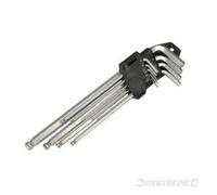 Jeu de 9 clés mâles à tête sphérique Expert - 1,5-10 mm