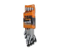 Beta Tools Jeu de 9 clés mixtes 142/SC9I - cliquet réversible, support compact - Acier