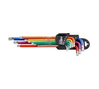 Jeu de 9 Clés Torx T10-T50 Colors NEO TOOLS 09-518