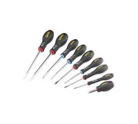 Stanley Jeu de 9 tournevis FatMax FMHT65424-0 – Électricien, Mécanicien, Pozidriv