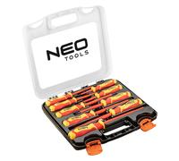 Jeu de 9 tournevis isolés NEO TOOLS 04-142 1000V spécial électricien