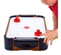 Jeu De Air Hockey De Table,Compact en Bois | Jouet Hockey sur Air Mini Et Léger À Table,Destiné Aux Garçons Filles Adolescents Anniversaire Noël Nouvel an