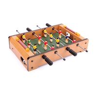 Jeu de baby-foot de table en bois - MOGOI - 4 pôles - Mixte - Intérieur - 34.5 * 22 * 7CM