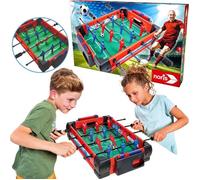 Jeu de baby-foot NORIS - Football de table pour enfant - Plastique - Rouge et vert