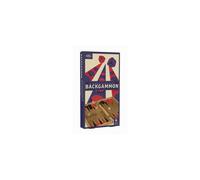 Jeu de backgammon Professor Puzzle Vintage Plateau pliable 30 pièces Bois naturel