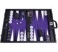 Jeu de Backgammon Tournoi 53 x 73 cm Violet - Wycliffe Brothers