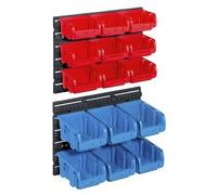 Jeu de bacs à bec ProfiPlus >C< 1+2/17, rouge/bleu