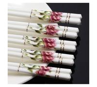 Jeu de baguettes, Emballage de boîte-cadeau réutilisable en bois massif, adapté aux dîners famille, restaurants, plats chinois, japonais, coréens et à tout aliment style asiatique B(B)