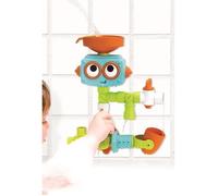 Infantino - Sensory Plug & Play Plumber - Jouets de de Bain - Robot Multicolore - pour Bébés de 6 Mois et Plus - avec 16 Pièces Amovibles - Pour Exploration et Apprentissage