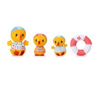 Lilliputiens 3 Bath Ducks Learning To Swim Multicolore Enfants