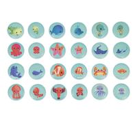 Jeu de bain Memo mes bébés animaux (24 pièces)