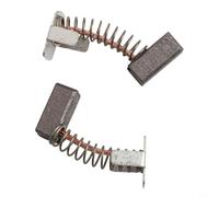 Jeu de balais de charbon de rechange 2609199169 pour balais Bosch modèles 26618-01 et 25618, conçus pour maintenir la puissance du moteur dans les outils électriques