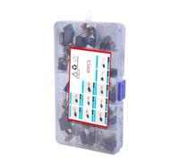 Jeu de balais de charbon pour moteur électrique, 40 pièces, 10 tailles différentes différentes pour des réparations complètes d ' outils électriques