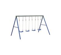 Jeu de balançoire d'extérieur avec 4 balançoires balançoire pour enfants