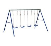 Vidaxl Jeu De Balançoire D'extérieur Avec 4 Balançoires