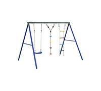 Ensemble d'Extérieur de Balançoire Aire de Jeux Enfants Jardin Patio vidaXL